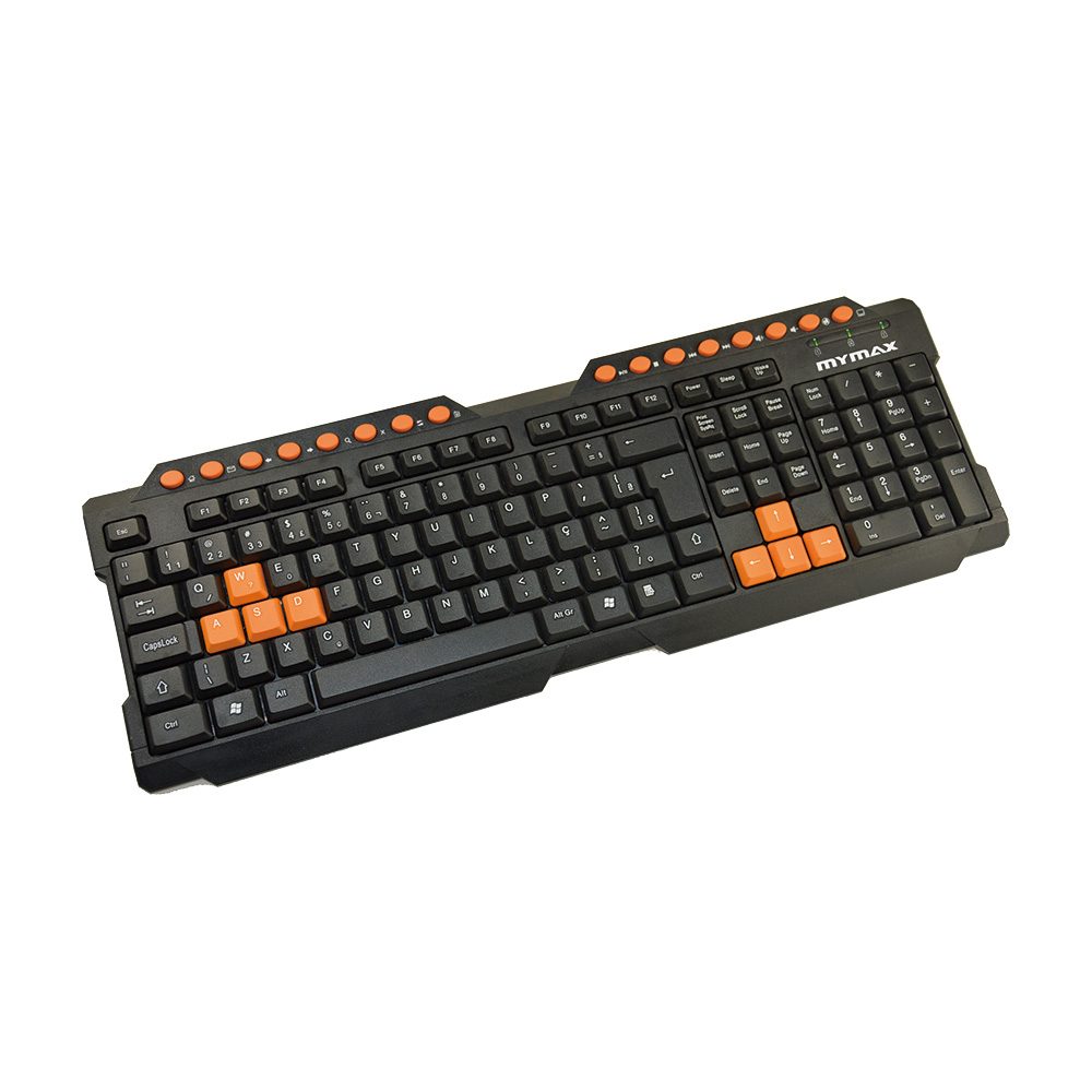 Teclado Standard Gamer Basic Usb Abnt Ii Mymax Do Brasil